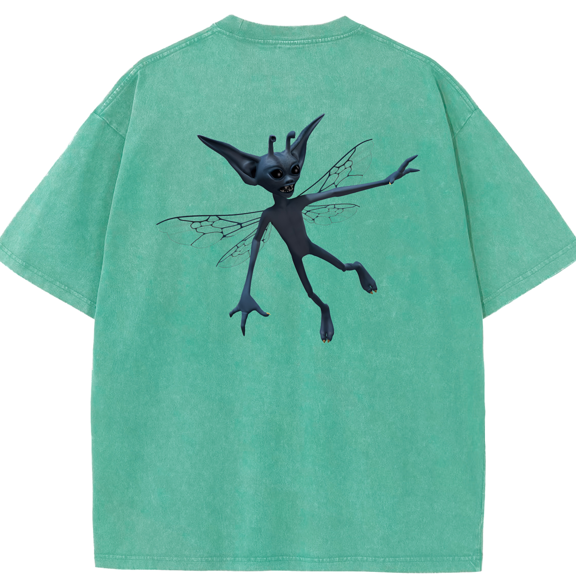 （画像用） Harry Potter ハリー・ポッターシリーズ 綿100% ヴィンテージ風 半袖Tシャツ（背面プリント）